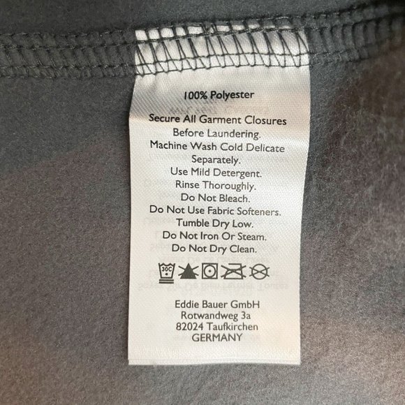 Eddie Bauer Outpace Storm HZ Mock 1/2-Zip Dark Smoke First Ascent XXL 2XL - Picture 7 of 9